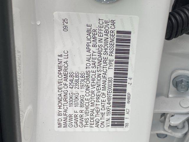 new 2026 Honda Civic Hybrid car, priced at $32,145