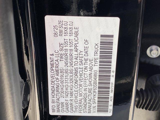 new 2025 Honda Ridgeline car, priced at $46,830