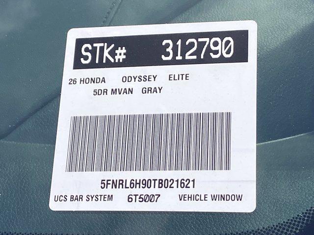 new 2026 Honda Odyssey car, priced at $53,645