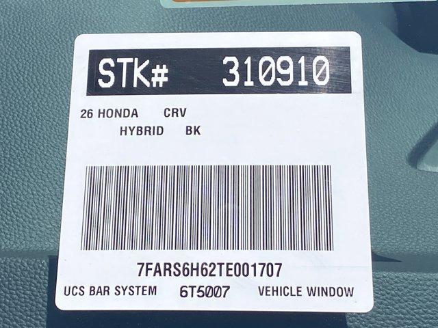 new 2026 Honda CR-V Hybrid car, priced at $40,195