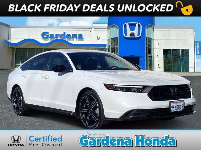 used 2024 Honda Accord Hybrid car, priced at $26,088