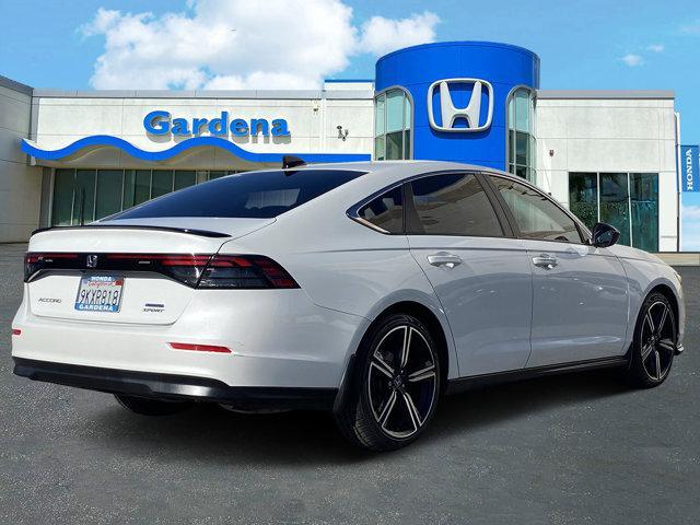used 2024 Honda Accord Hybrid car, priced at $26,088