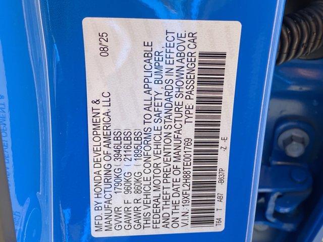 new 2026 Honda Civic car, priced at $29,445