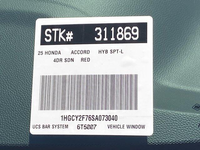 new 2025 Honda Accord Hybrid car, priced at $36,980