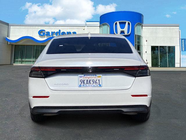 used 2024 Honda Accord car, priced at $23,488