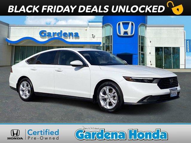 used 2024 Honda Accord car, priced at $23,488