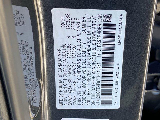 new 2026 Honda Civic Hybrid car, priced at $30,490