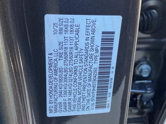 new 2026 Honda Passport car, priced at $55,145