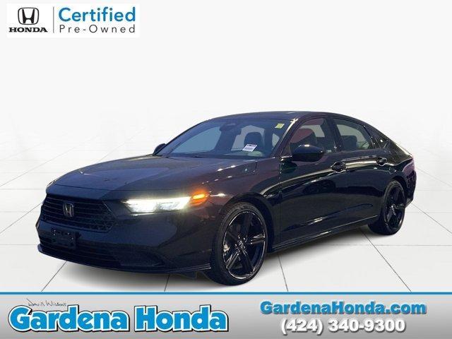 used 2023 Honda Accord Hybrid car, priced at $26,988