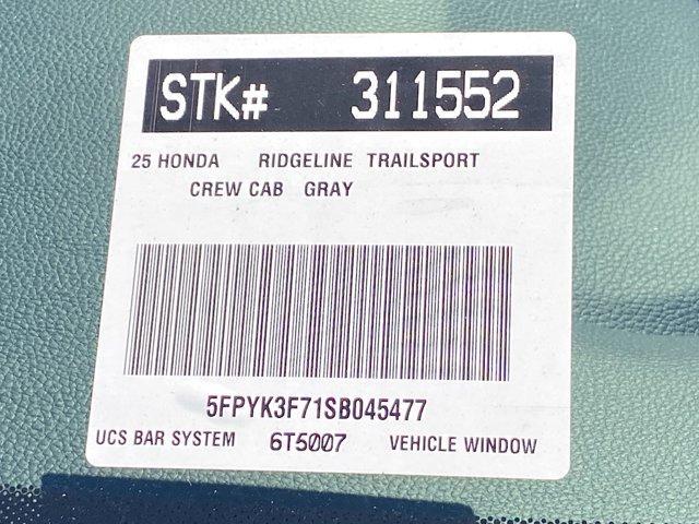 new 2025 Honda Ridgeline car, priced at $49,185