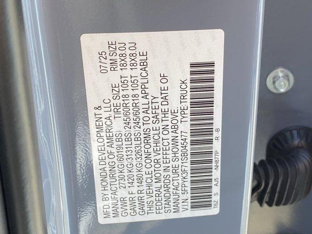 new 2025 Honda Ridgeline car, priced at $49,185