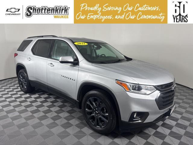 used 2021 Chevrolet Traverse car, priced at $24,265