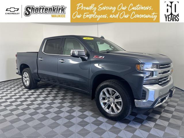 used 2021 Chevrolet Silverado 1500 car, priced at $45,268