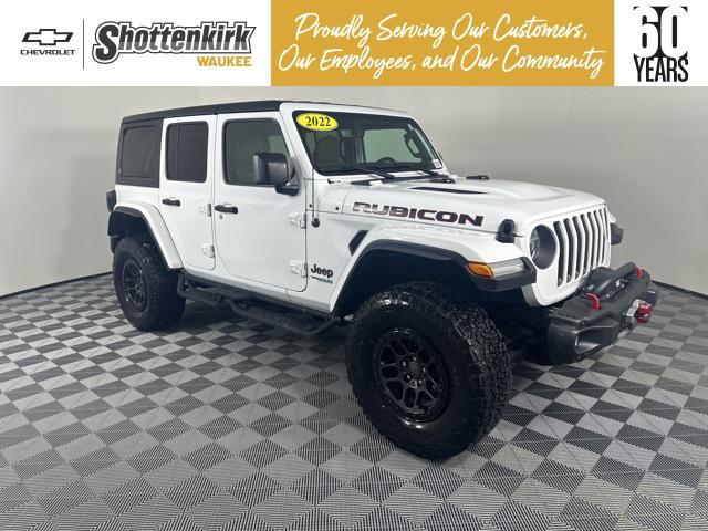 used 2022 Jeep Wrangler Unlimited car, priced at $43,097