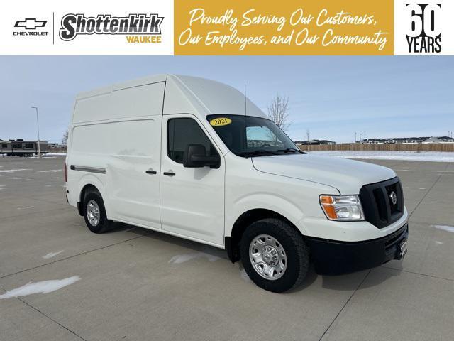 used 2021 Nissan NV Cargo NV2500 HD car, priced at $26,891