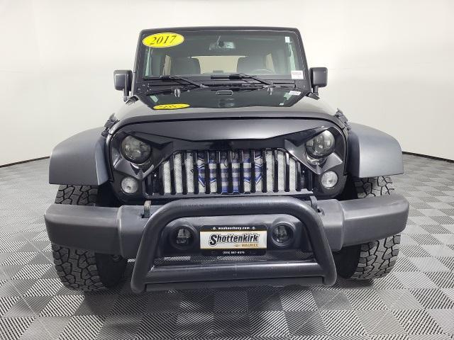 used 2017 Jeep Wrangler Unlimited car, priced at $20,953