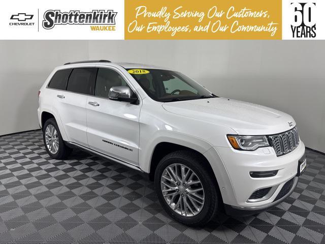 used 2018 Jeep Grand Cherokee car, priced at $22,958