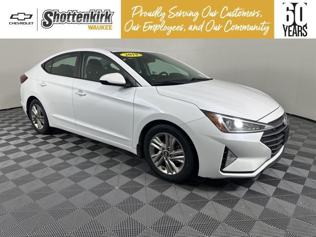 used 2019 Hyundai Elantra car, priced at $15,427