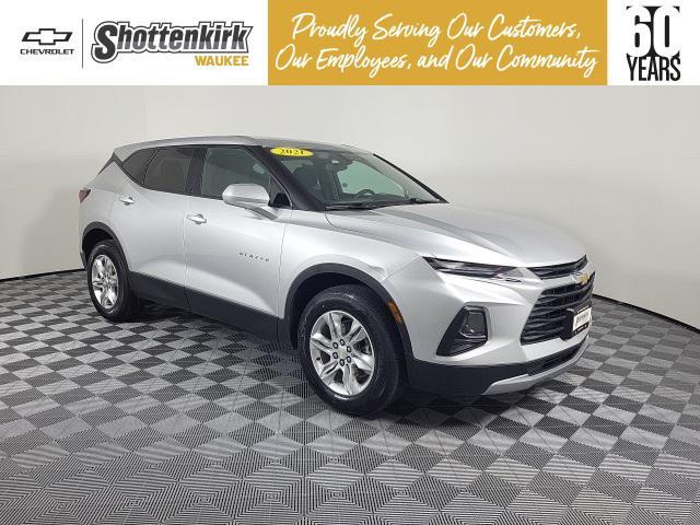 used 2021 Chevrolet Blazer car, priced at $26,922