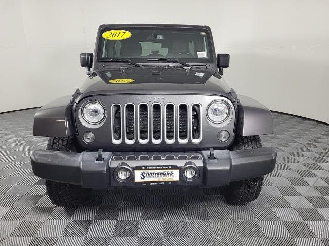 used 2017 Jeep Wrangler Unlimited car, priced at $22,989