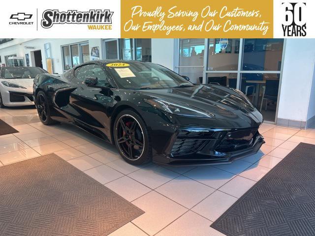 used 2024 Chevrolet Corvette car, priced at $78,205