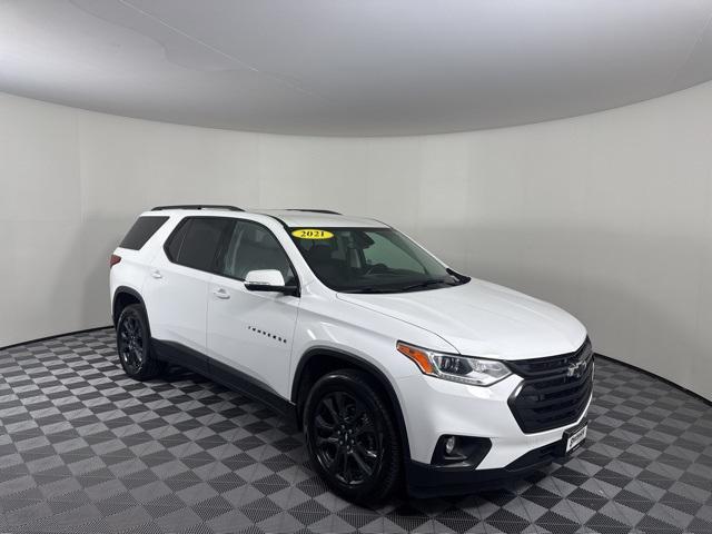 used 2021 Chevrolet Traverse car, priced at $23,901