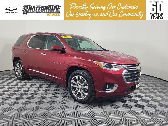 used 2020 Chevrolet Traverse car, priced at $25,154