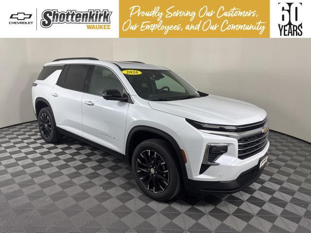 new 2026 Chevrolet Traverse car, priced at $53,350