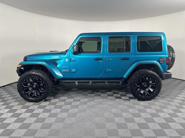 used 2020 Jeep Wrangler Unlimited car, priced at $33,586