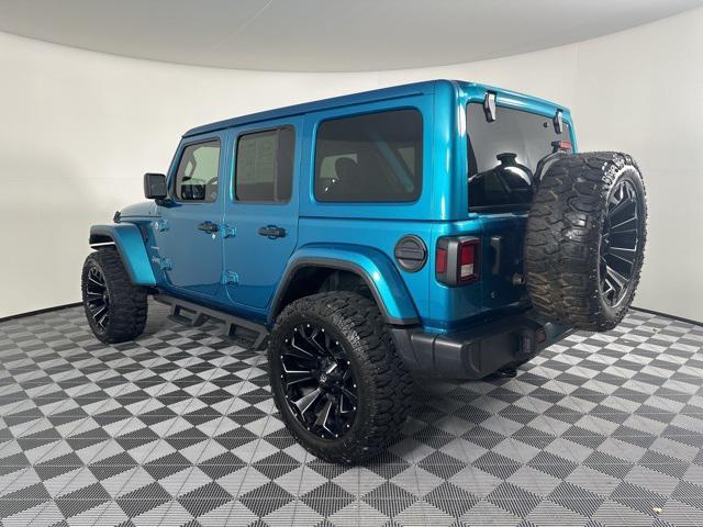 used 2020 Jeep Wrangler Unlimited car, priced at $33,586