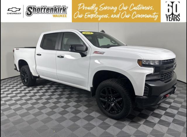 used 2021 Chevrolet Silverado 1500 car, priced at $38,204