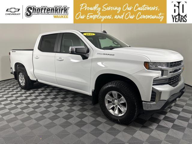 used 2021 Chevrolet Silverado 1500 car, priced at $26,854