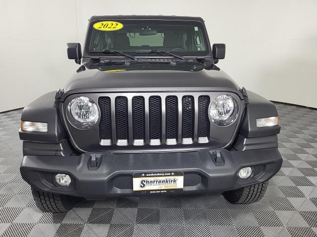 used 2022 Jeep Wrangler car, priced at $29,110