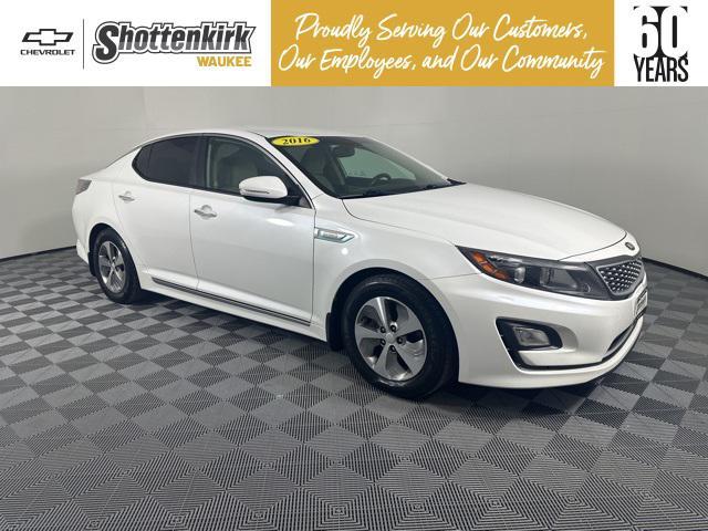 used 2016 Kia Optima Hybrid car, priced at $9,952