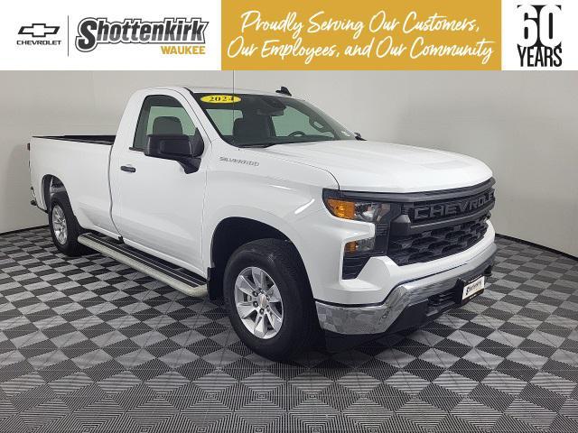 used 2024 Chevrolet Silverado 1500 car, priced at $28,257