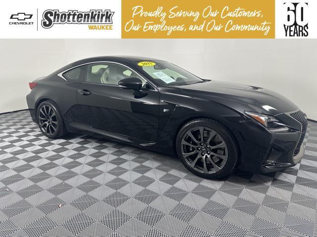 used 2015 Lexus RC F car, priced at $46,844