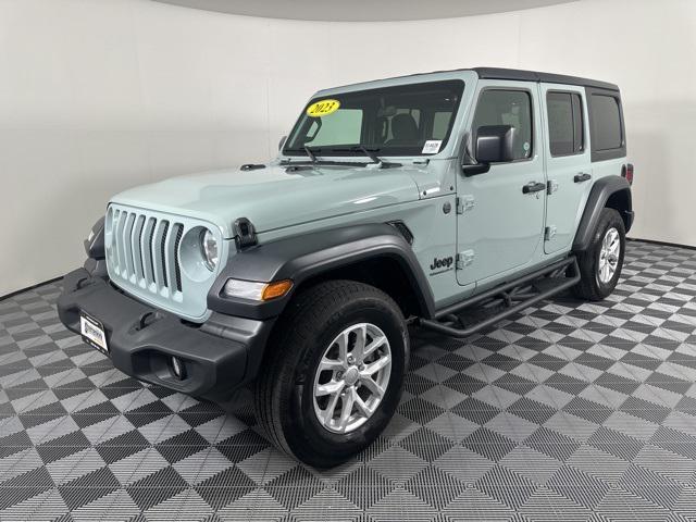 used 2023 Jeep Wrangler car, priced at $34,885