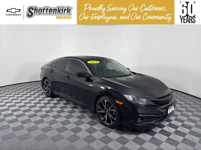 used 2019 Honda Civic car, priced at $20,429