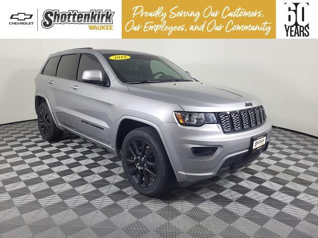 used 2018 Jeep Grand Cherokee car, priced at $18,238