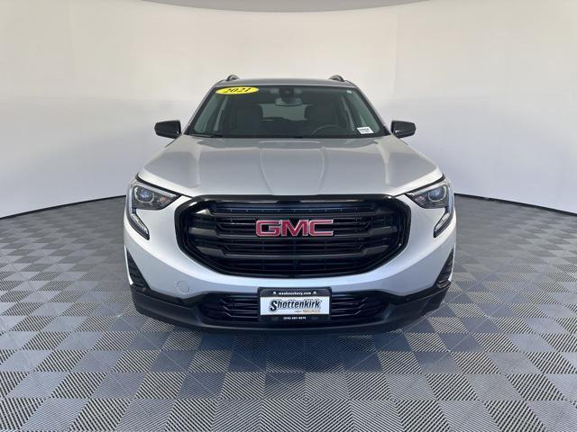 used 2021 GMC Terrain car, priced at $24,003