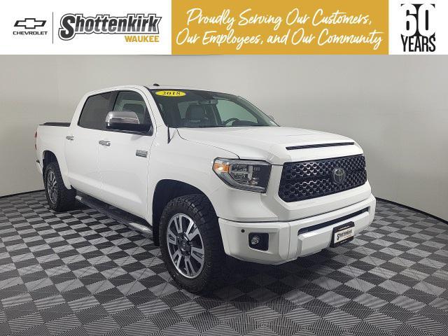 used 2018 Toyota Tundra car, priced at $41,988