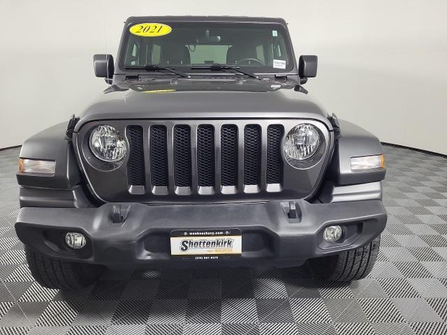 used 2021 Jeep Wrangler Unlimited car, priced at $35,963