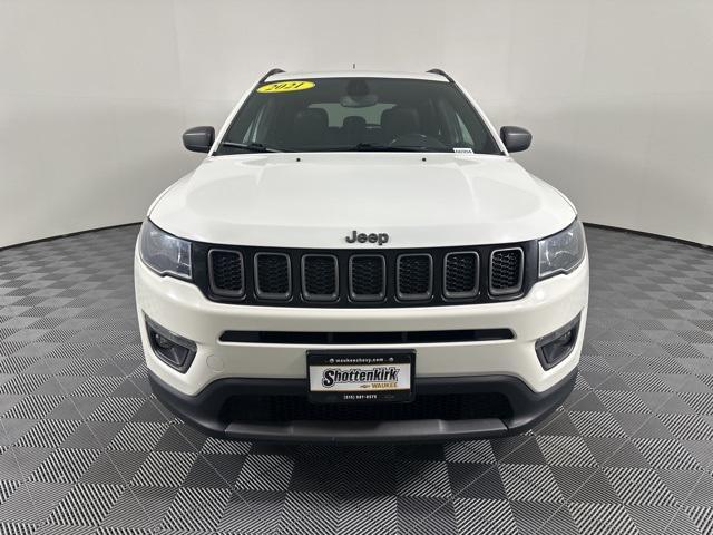 used 2021 Jeep Compass car, priced at $18,246