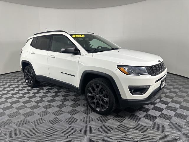 used 2021 Jeep Compass car, priced at $18,246