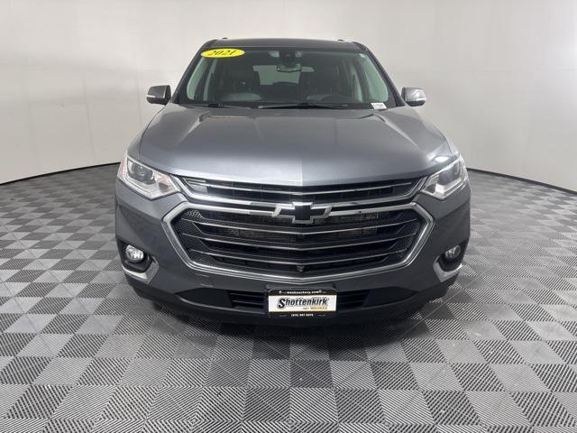used 2021 Chevrolet Traverse car, priced at $23,607