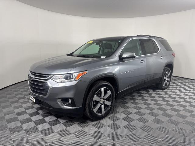 used 2021 Chevrolet Traverse car, priced at $23,607