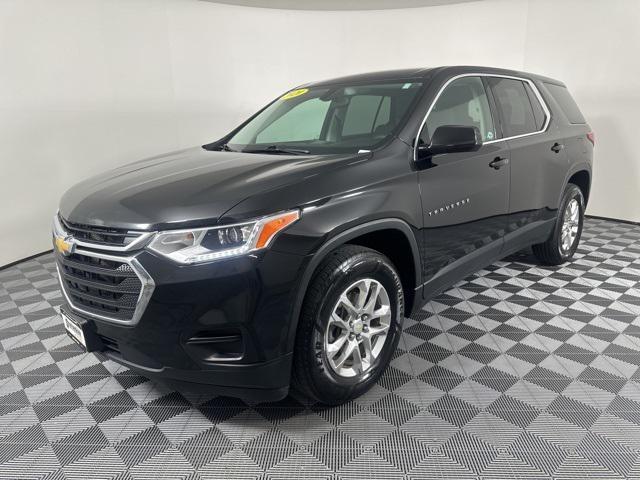 used 2020 Chevrolet Traverse car, priced at $17,532