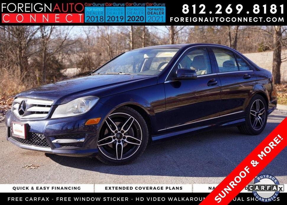 used 2012 Mercedes-Benz C-Class car, priced at $11,000