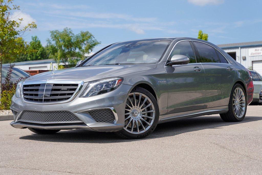 used 2015 Mercedes-Benz S-Class car, priced at $55,000