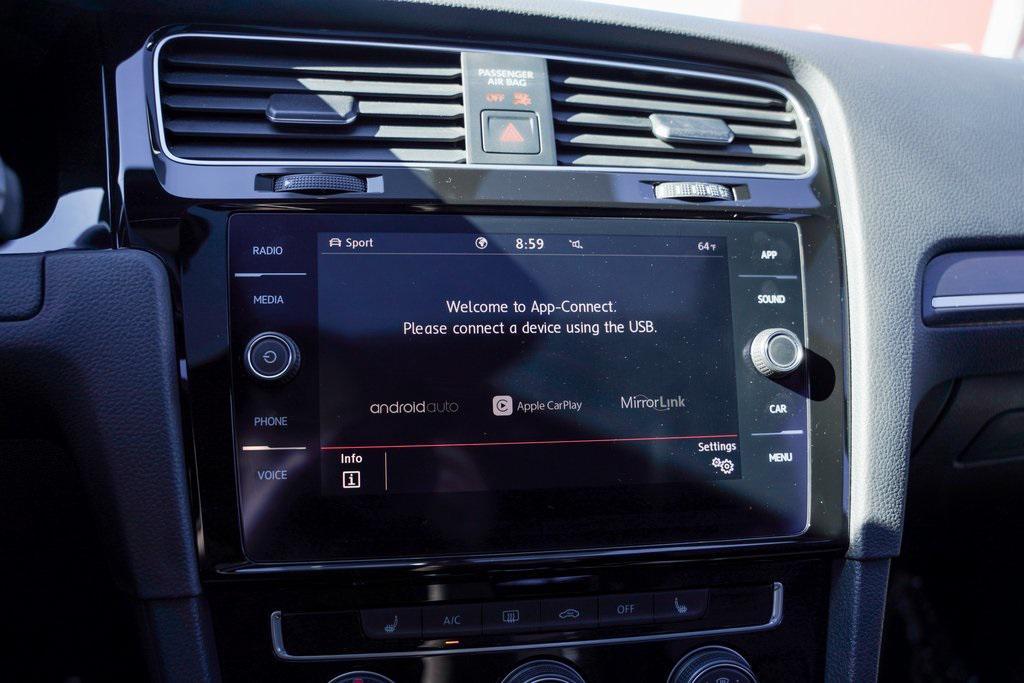 used 2020 Volkswagen Golf GTI car, priced at $20,000